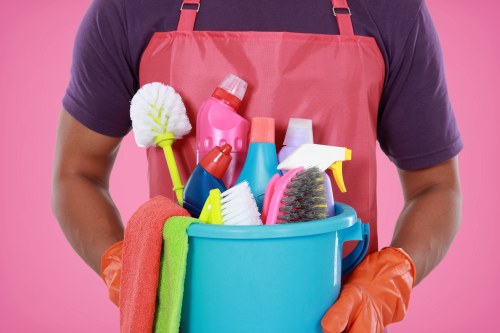 Local Harringay cleaner organizing a neat and fresh living space