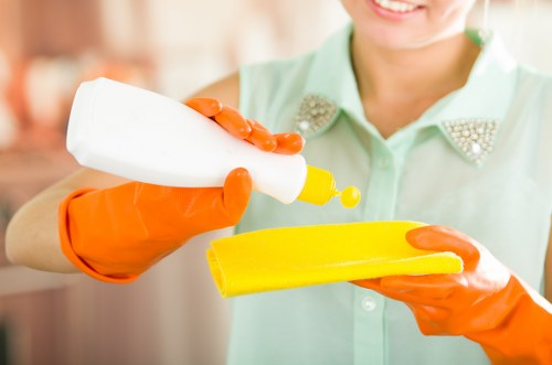 Local cleaning team handling deep cleaning tasks in Harringay