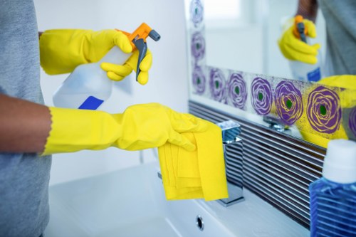 Assessment of carpet cleaning concern with service records