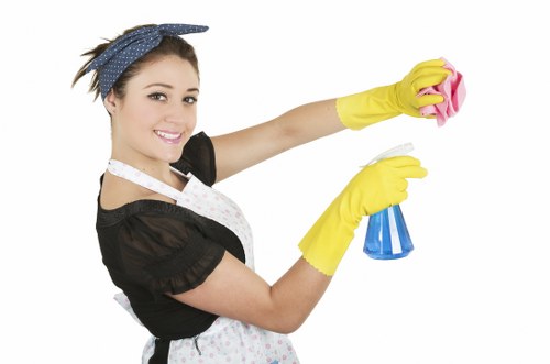 Professional cleaners completing one off cleaning in Harringay